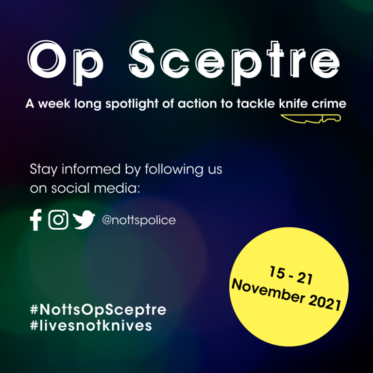 National Knife Crime Campaign - Alternative Provision Nottingham